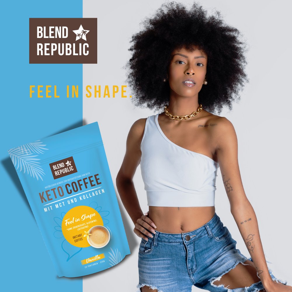 Keto Coffee Vanilla - blendrepublic